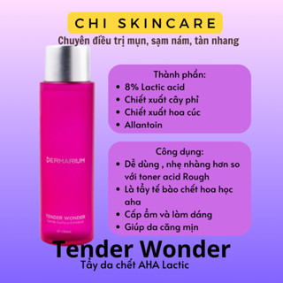 Toner Acid AHA Làm Sạch Dermarium Tender Wonder 8% Lactic Acid 150ml
