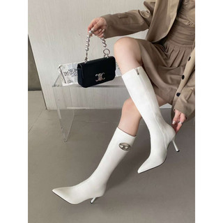 Boot gót nhọn 5cm hàng đẹp mũi nhọn
