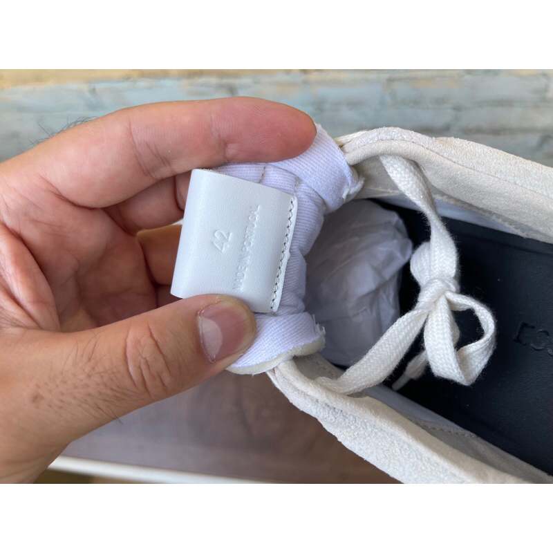 Giày sneaker FEAR OF GODESSENTIALS cream/grey/black