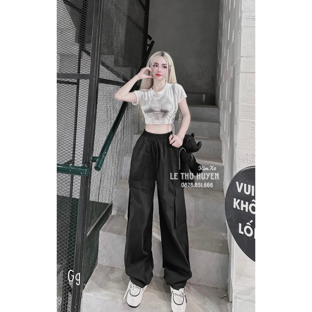 Set croptop in body kèm quần dài tuyết mưa cá tính cho bạn gái sành điệu