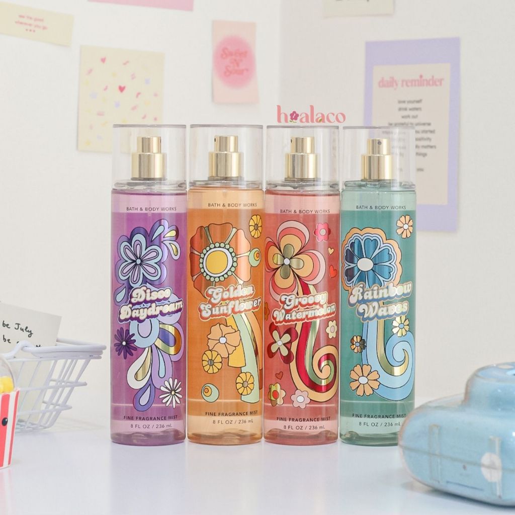 XỊT THƠM TOÀN THÂN BODY MIST GROOVY WATERMELON - Bath & Body Works Hàng Mỹ