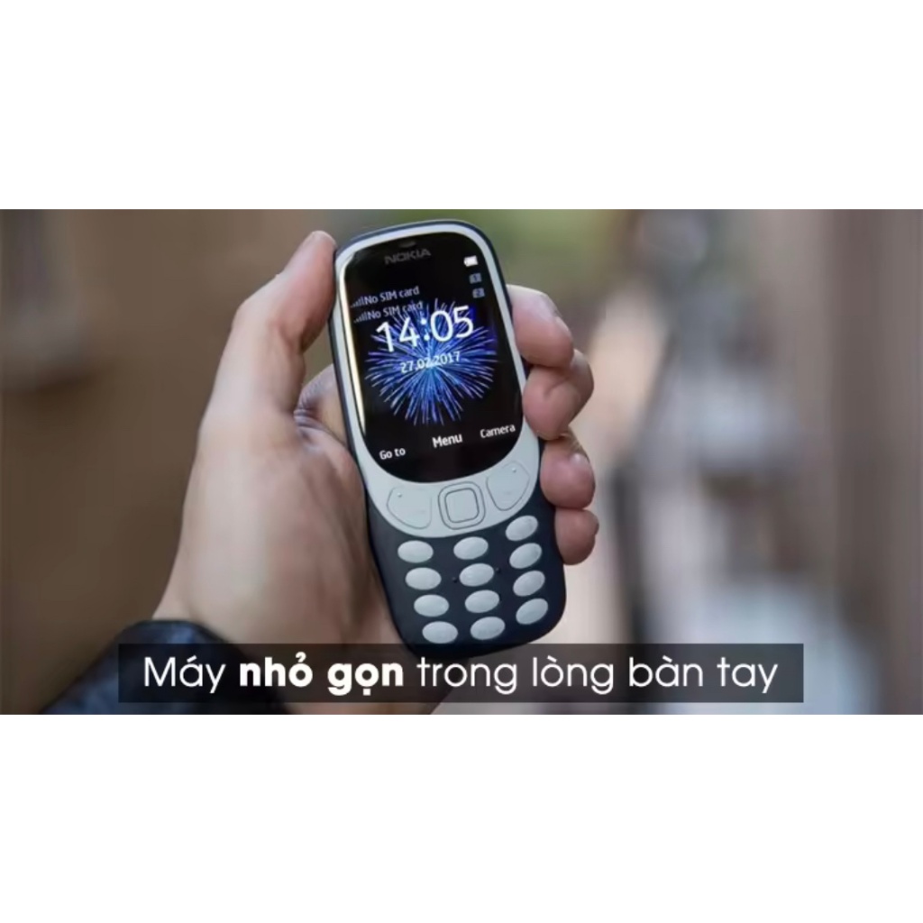 Điện Thoại NOKIA 3310 - Hàng Chính Hãng - Pin Trâu Sóng Khỏe