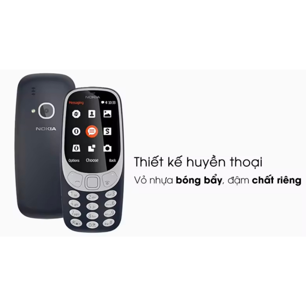 Điện Thoại NOKIA 3310 - Hàng Chính Hãng - Pin Trâu Sóng Khỏe