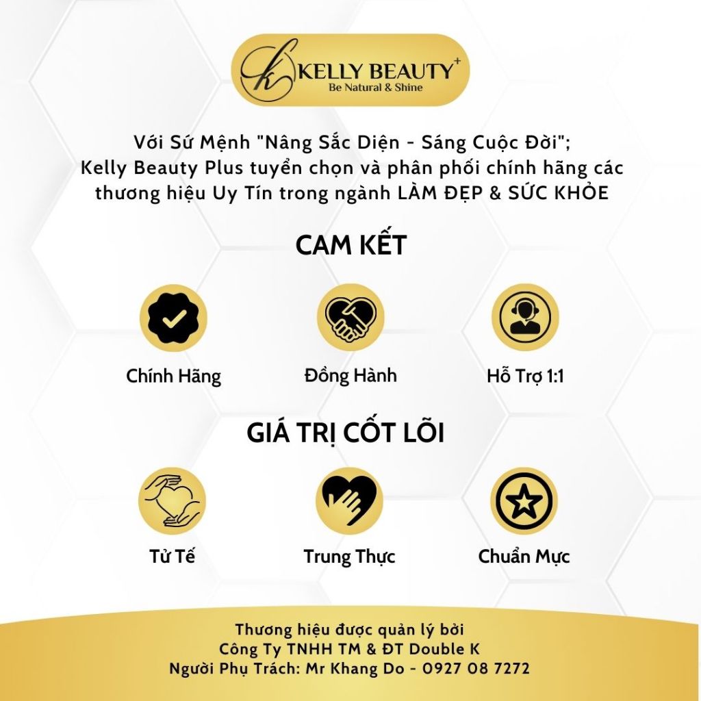 DrCeutics Vitamin C 16% + Tranexamic 3% - Tinh Chất Chống Lão Hóa, Sáng Da, Mờ Thâm Nám | Kelly Beauty