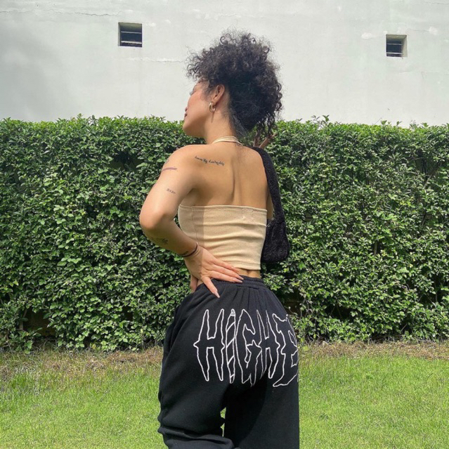 Quần Nỉ Logo Sweatpants Ver2 - Black