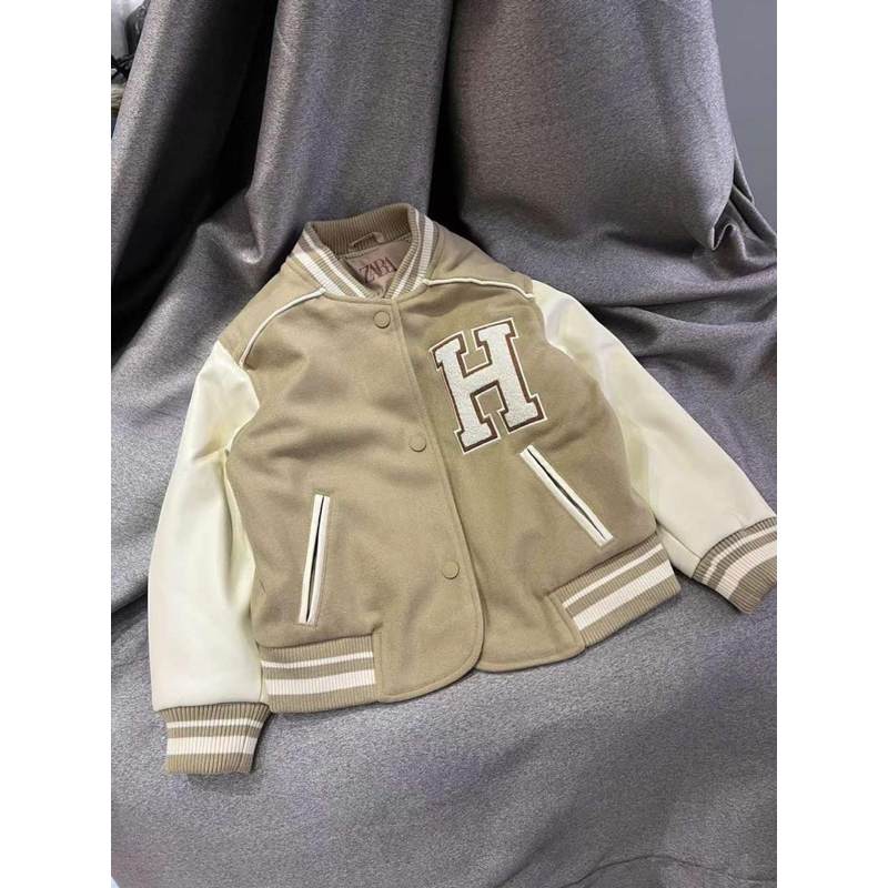 Áo bomber nỉ chữ H xuất dư