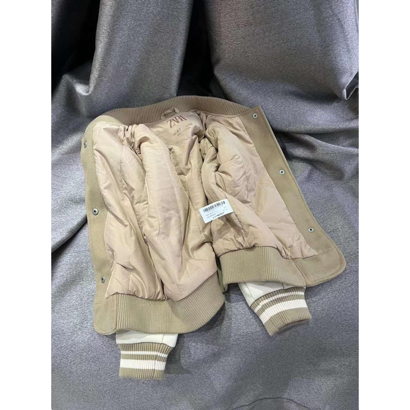 Áo bomber nỉ chữ H xuất dư