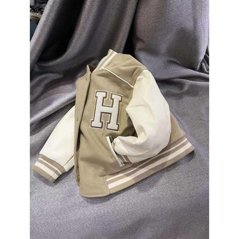 Áo bomber nỉ chữ H xuất dư
