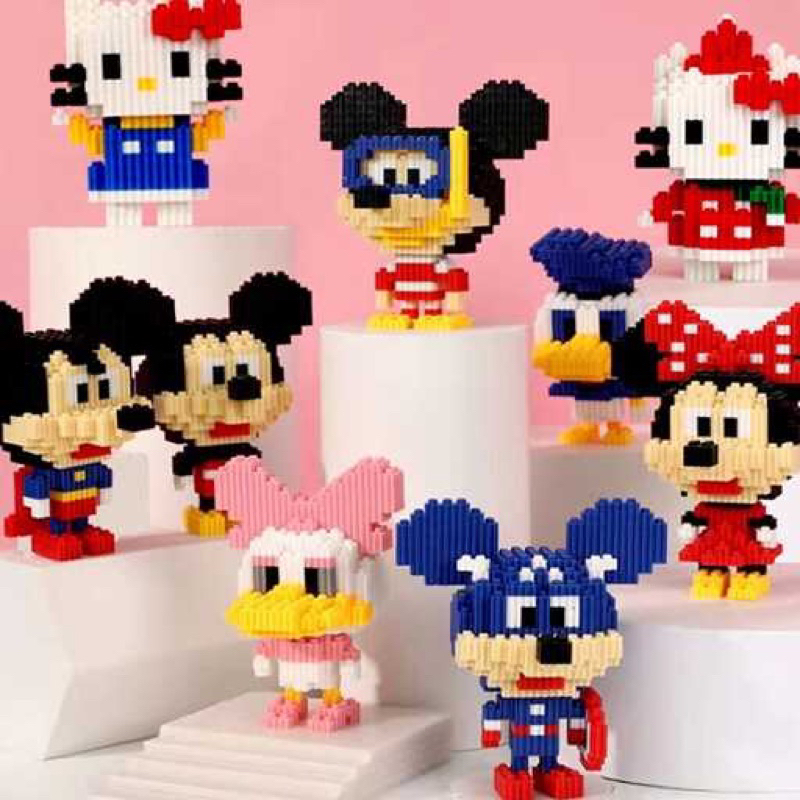 Set ComBo 5 Lego hoạt hình dễ thương cho bé