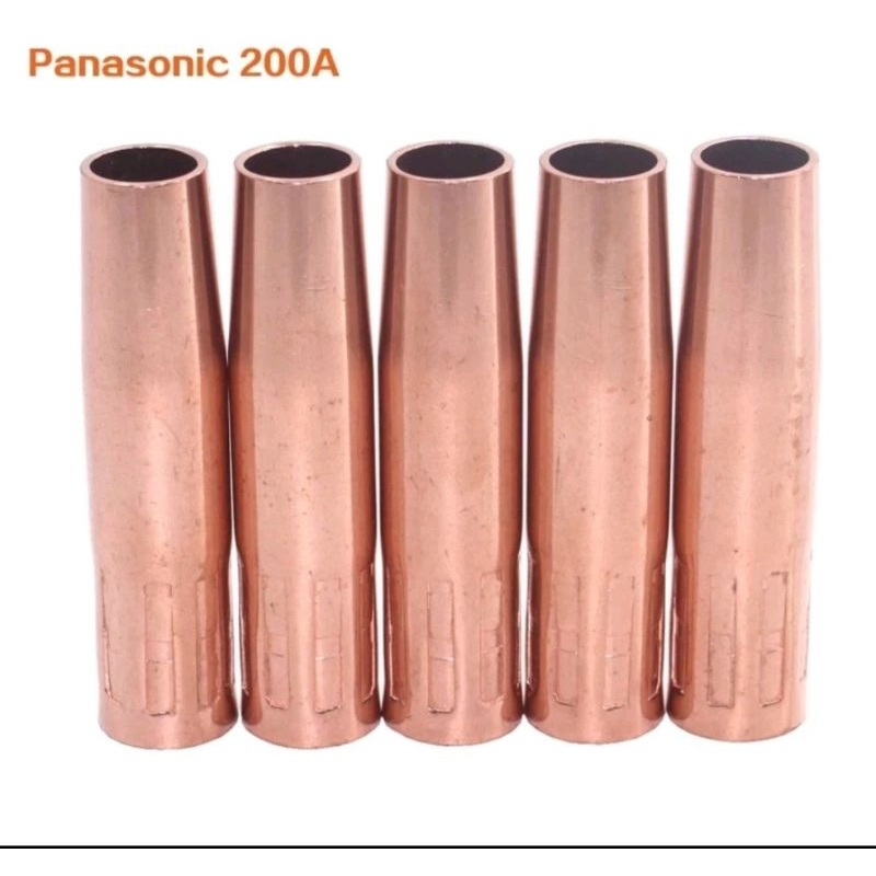 Chụp khí hàn mig 200 dài tốt đồng đỏ