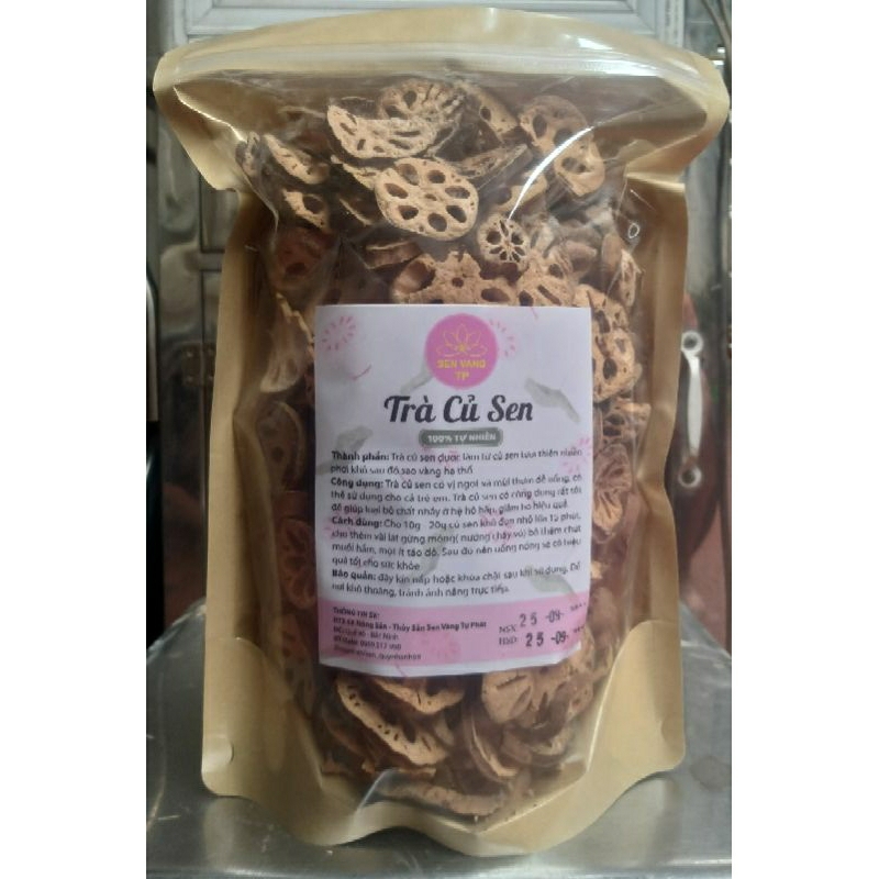 Trà củ sen -HTX Sen Vàng TP