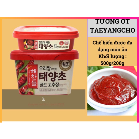 Tương ớt Gochujang Haechandle Hàn Quốc 200g- 500g