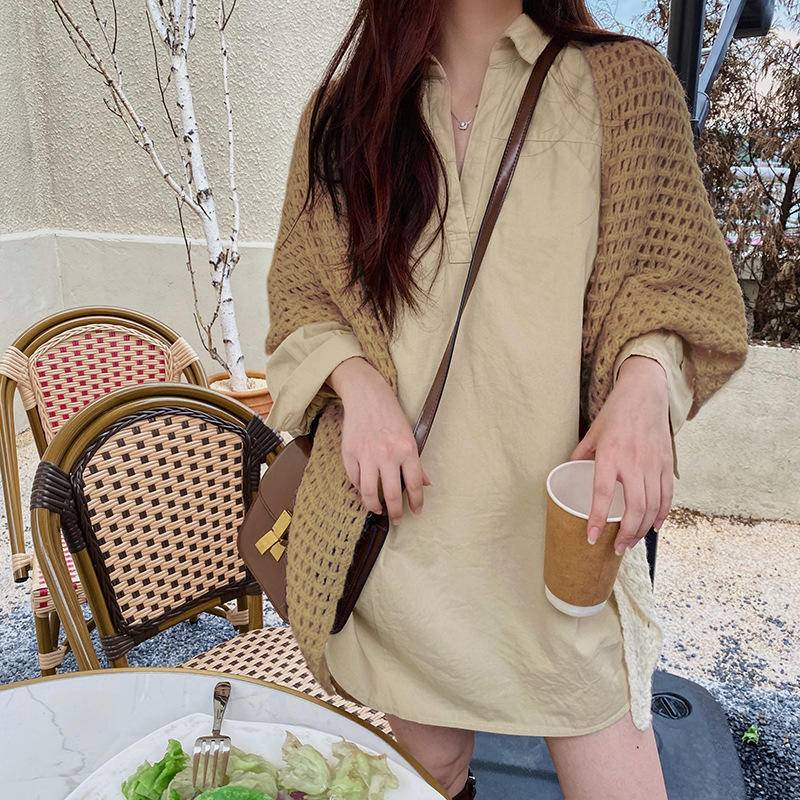 Khăn Choàng Tam Giác 2in1 vừa là khăn , áo choàng chất Len thừng cashmere phong cách Hàn Quốc