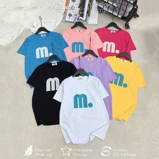 Áo Thun Nữ Tay Ngắn Form Vừa MIYUNA , Chất Vải Cotton Thái Cao Cấp Mịn Đẹp