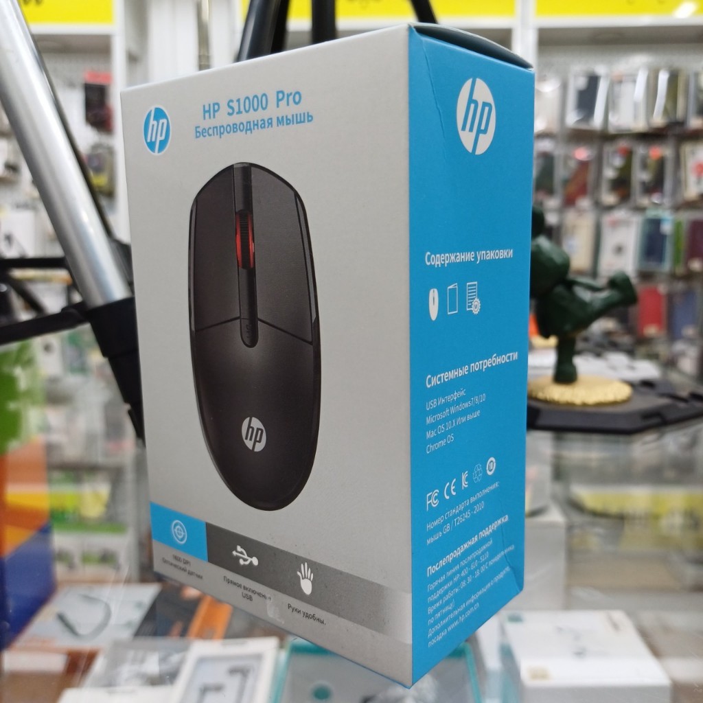 Chuột máy tính không dây Bluetooth HP S1000 Pro, 1600DPI, dùng cực mượt - Phân phối bởi TOPBUY86 | BigBuy360 - bigbuy360.vn