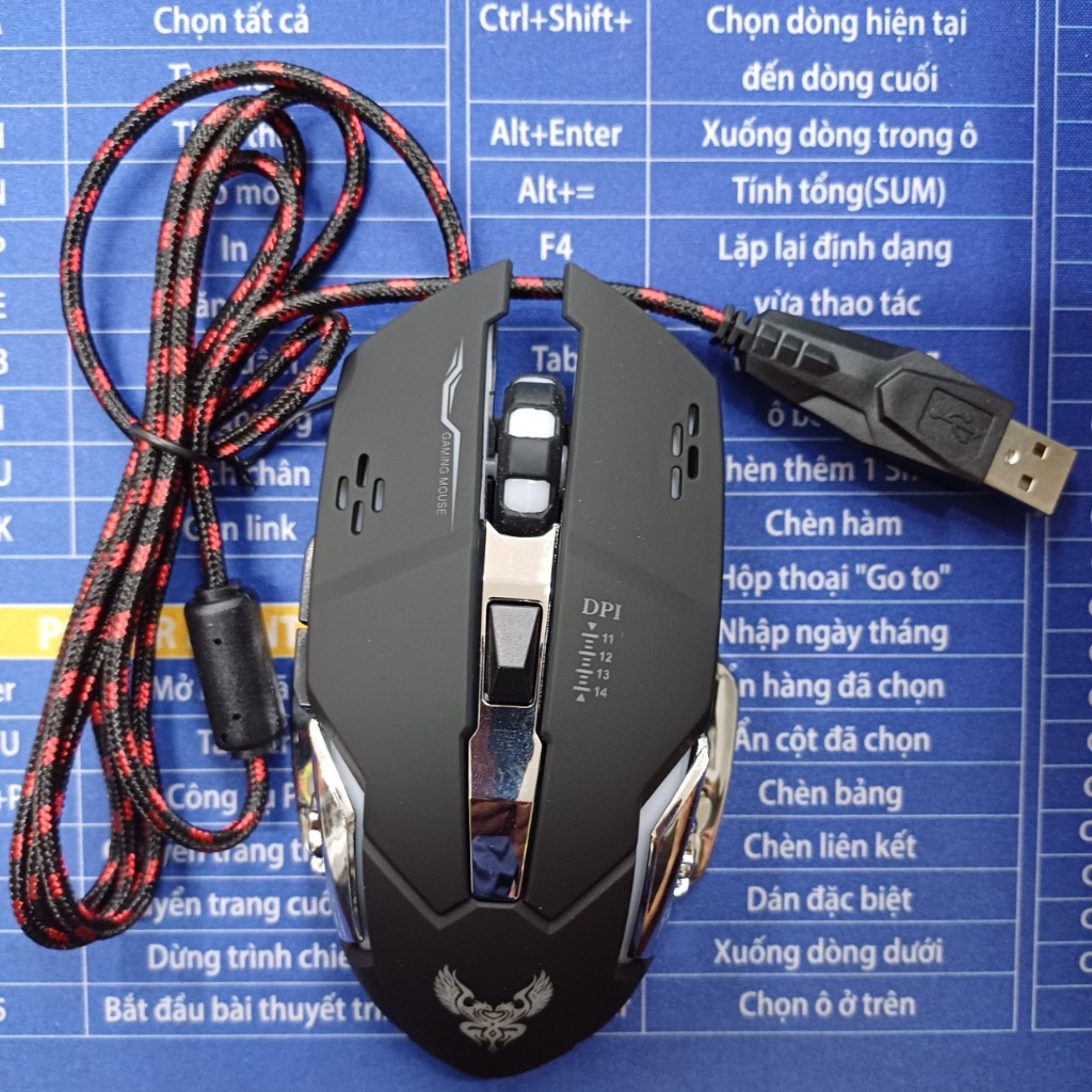 Chuột dành cho chơi game có dây Gaming Mouse X1 4800DPI
