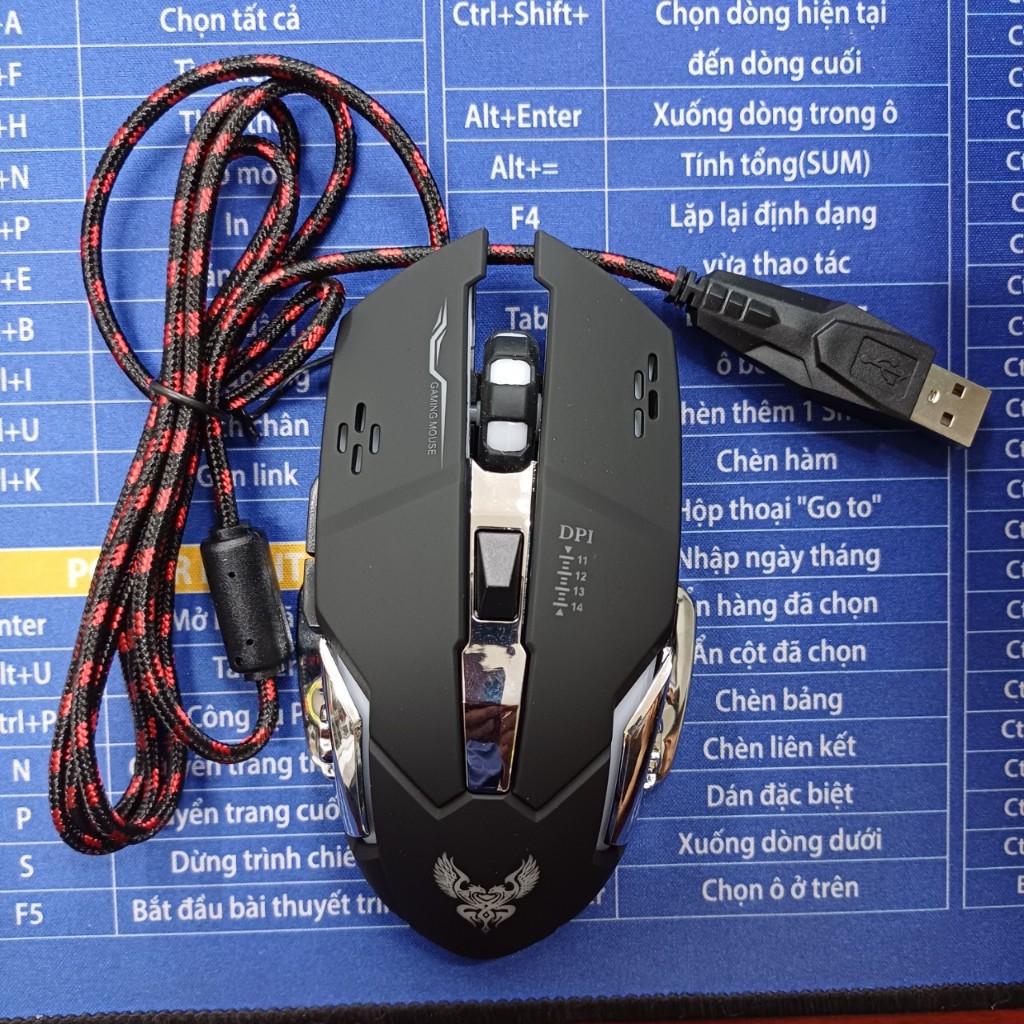 Chuột dành cho chơi game có dây Gaming Mouse X1 4800DPI
