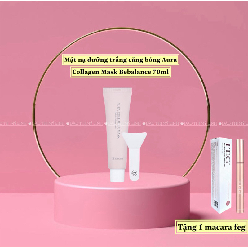 Mặt Nạ Dưỡng da cải thiện nếp nhăn, Trẻ hoá làn da, Phục hồi, Căng bóng Be'Balance Aura Collagen Mask (70ml)