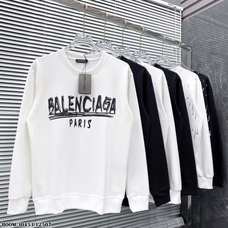 Áo nỉ thu đông balenciiaga lên đồ như boy phố. ảnh thật_30453