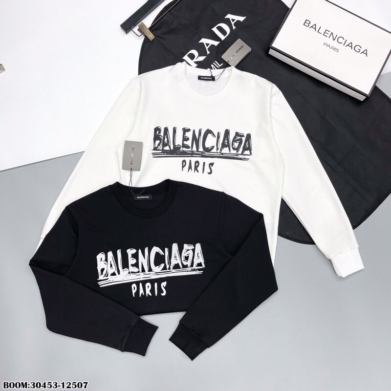 Áo nỉ thu đông balenciiaga lên đồ như boy phố. ảnh thật_30453