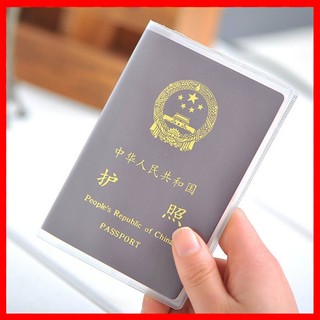 Vỏ Bọc Hộ Chiếu (Passport) Trong Suốt Có Khe Kẹp Vé Thẻ ATM Bền Bỉ Tiện Dụng