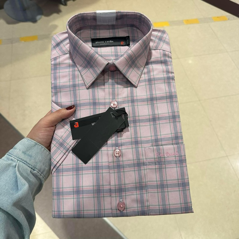 Sơ mi cộc tay Pierre Cardin auth sale