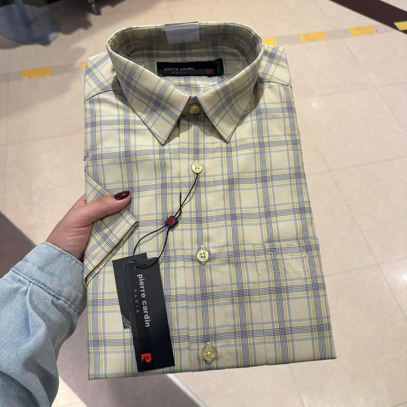 Sơ mi cộc tay Pierre Cardin auth sale