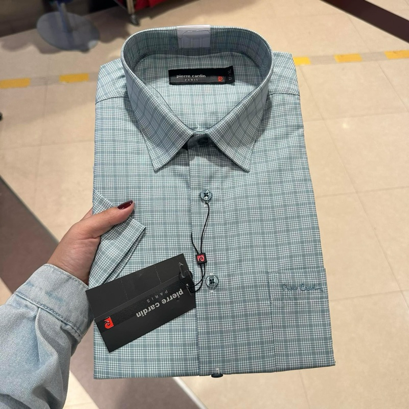 Sơ mi cộc tay Pierre Cardin auth sale