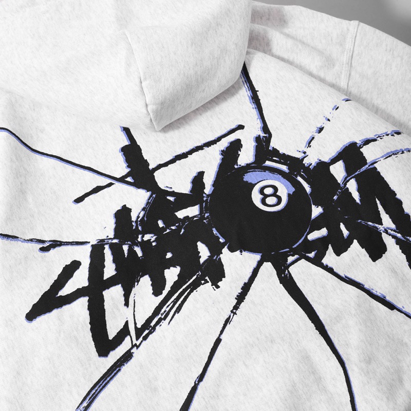 Áo Hoodie Stussy Shattered vỡ kính form chính hãng cao cấp, nỉ mùa đông hàn quốc