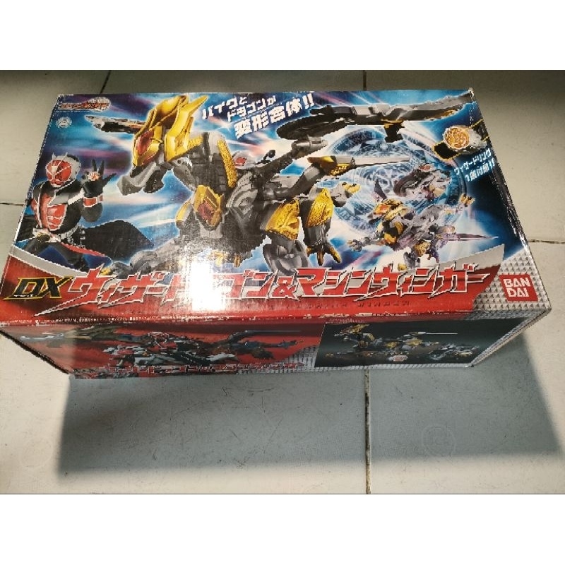 Mô hình đồ chơi chính hãng Bandai DX Wizardragon & Machine Winger - Kamen Rider Wizard