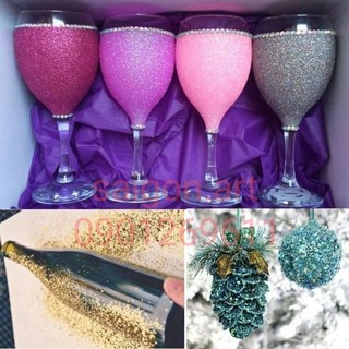 Kim Tuyến Ánh Xà Cừ, Kim Tuyến Ngũ Sắc Trang Trí Size 64 Vừa 100g