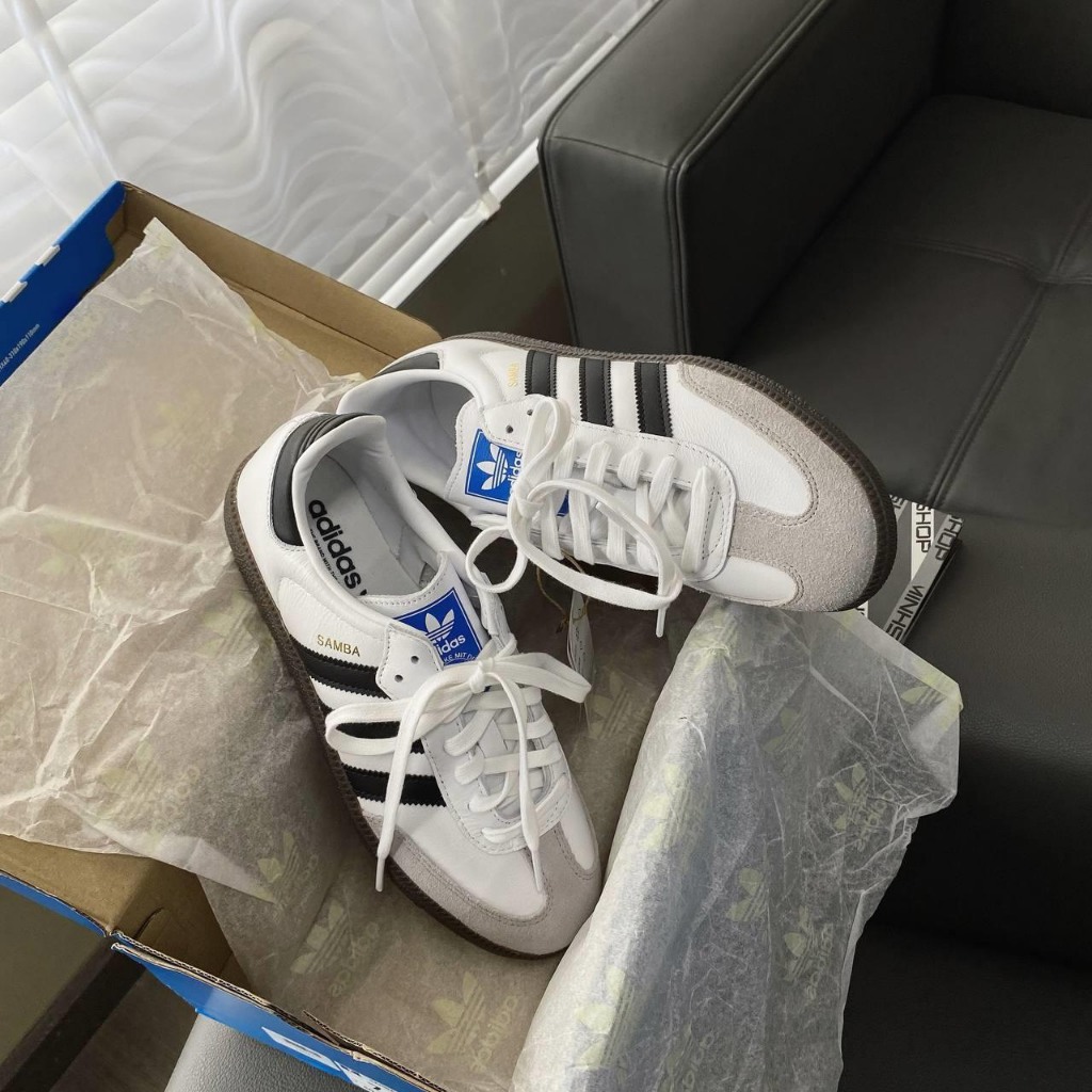 Giày adidas samba nam nữ Bản Cao Cấp, Giày samba Đế Cao Su Nguyên Khối Đủ Size 36-43 full box bill PK