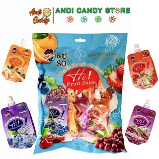 10 Chai Thạch Hút Trái Cây Suso Lắc