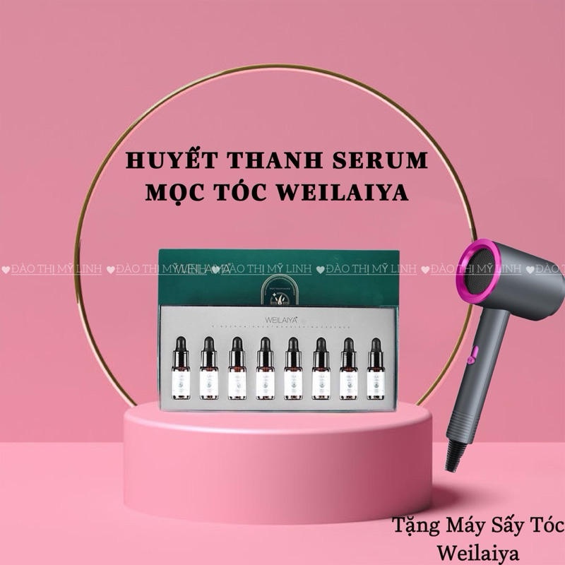 Huyết Thanh Serum Weilaiya Hỗ Trợ Mọc Tóc Hiệu Quả Sau 12 Tuần Sử Dụng . Hàng Chính Hãng Sẵn SLL