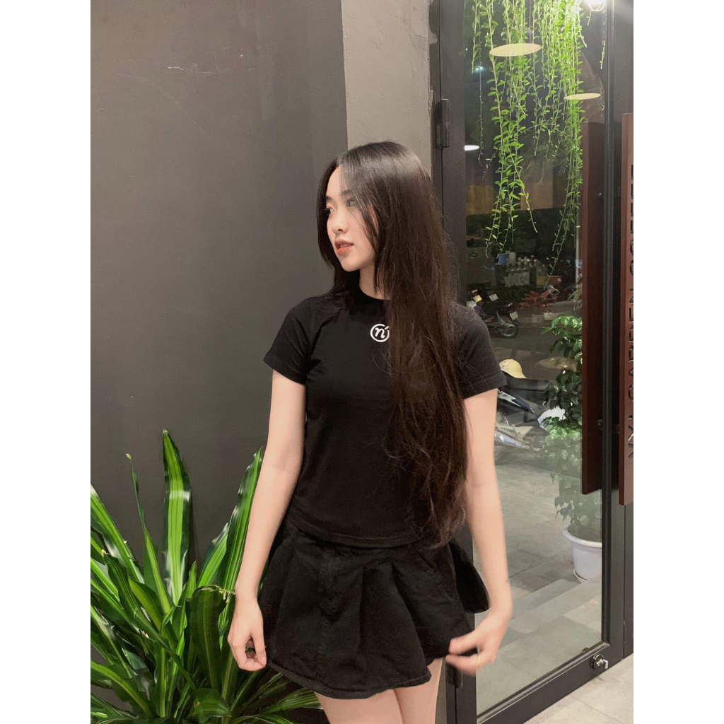 Áo Baby Tee N NAIVETE chất liệu cotton cao cấp