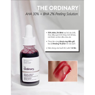 Serum The Ordinary AHA 30% + BHA 2% Peeling Solution 30ml
