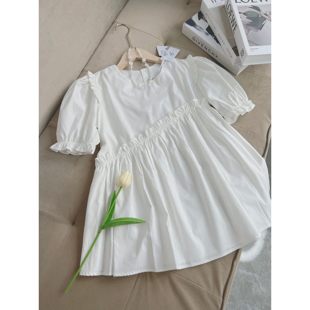 Áo Babydoll 4 màu chất Cotton Lụa Hàn Siêu Xinh