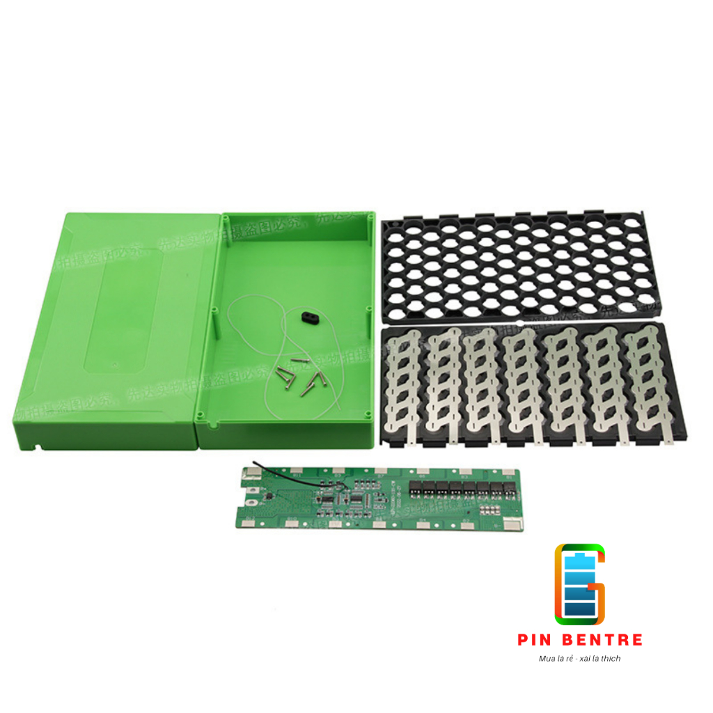 Box đựng Pin 18650 13x6 chuyên đóng hệ 13S6P 48V Xe Điện