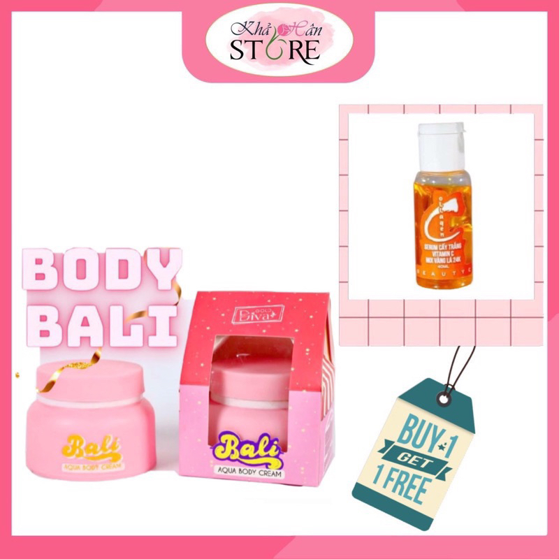 1 Body Bali + 1 Serum Kích Trắng