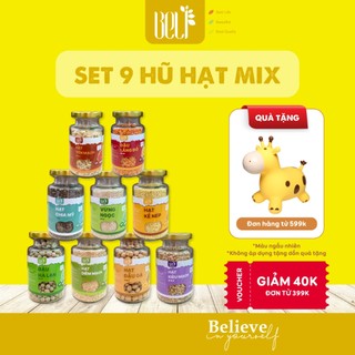 Hạt dinh dưỡng cho bé ăn dặm Beli: Đậu lăng đỏ, đậu gà, quinoa, yến mạch sữa, hạt chia... BeliFood