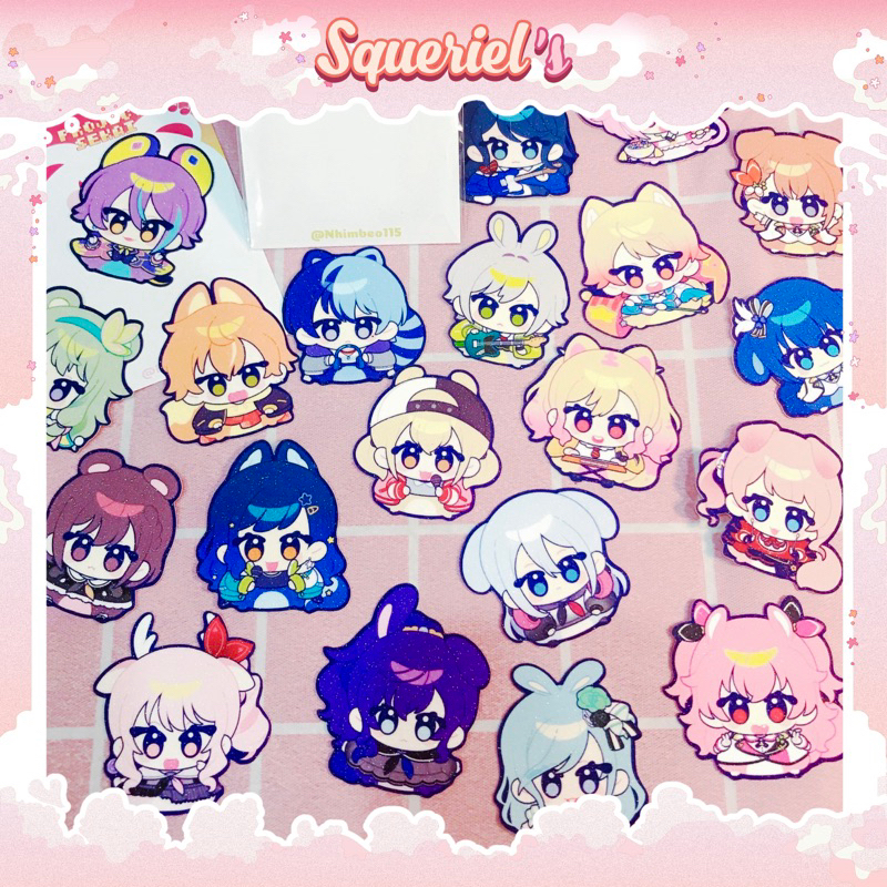 Hình dán/Sticker nhân vật Project Sekai động vật