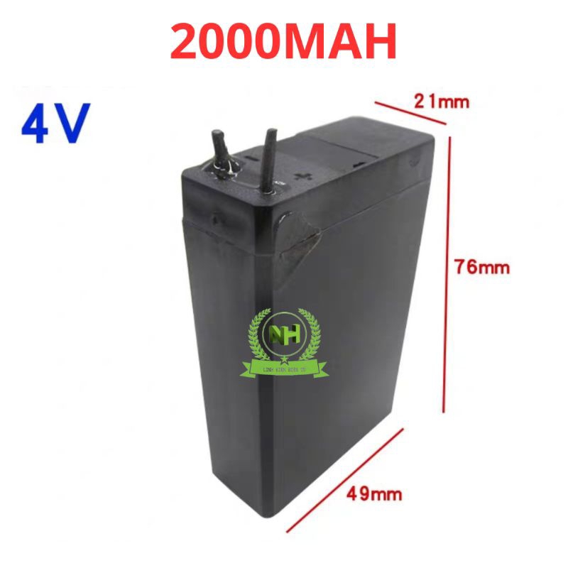 Pin vợt muỗi 4V 4.2V thay thế pin đèn led, đèn pin, đồ chơi