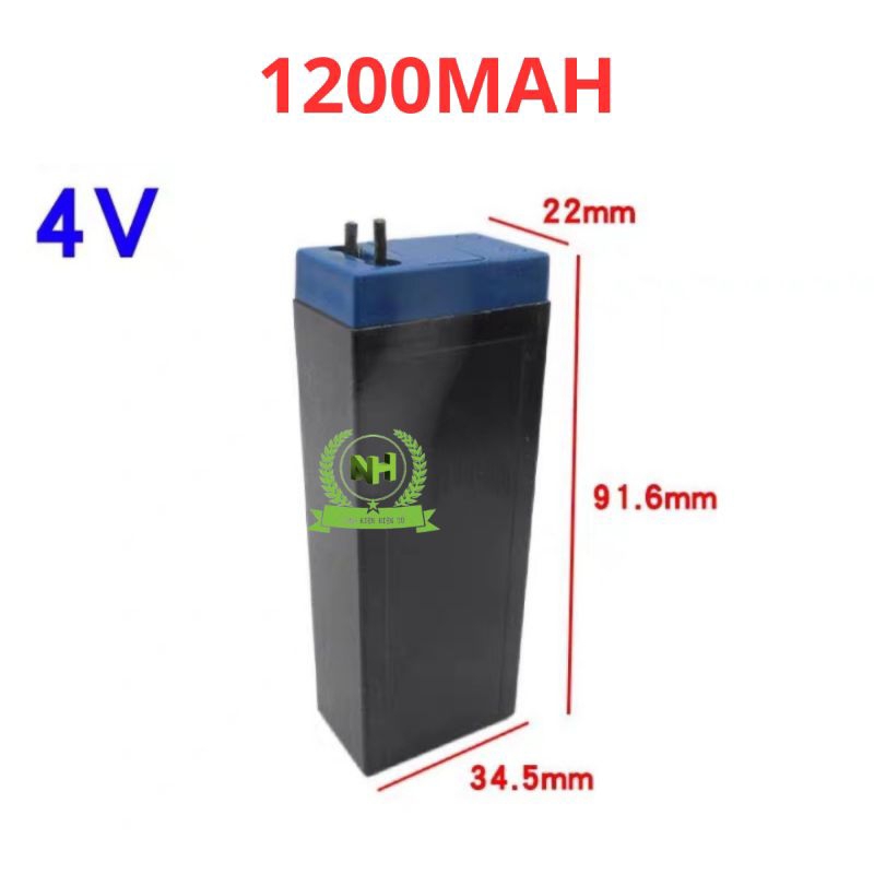 Pin vợt muỗi 4V 4.2V thay thế pin đèn led, đèn pin, đồ chơi