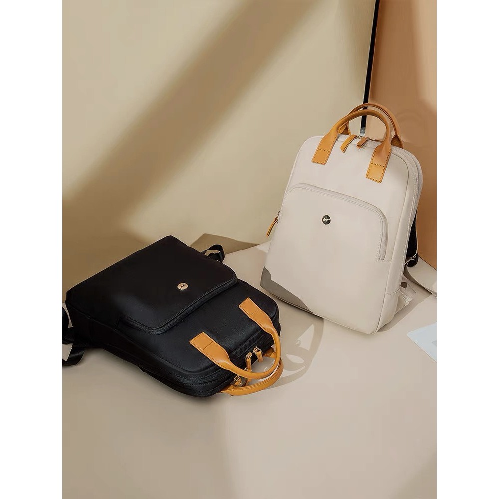 Balo nữ đựng máy tính 16/15inch Vải Oxford cao cấp xịn đẹp sang