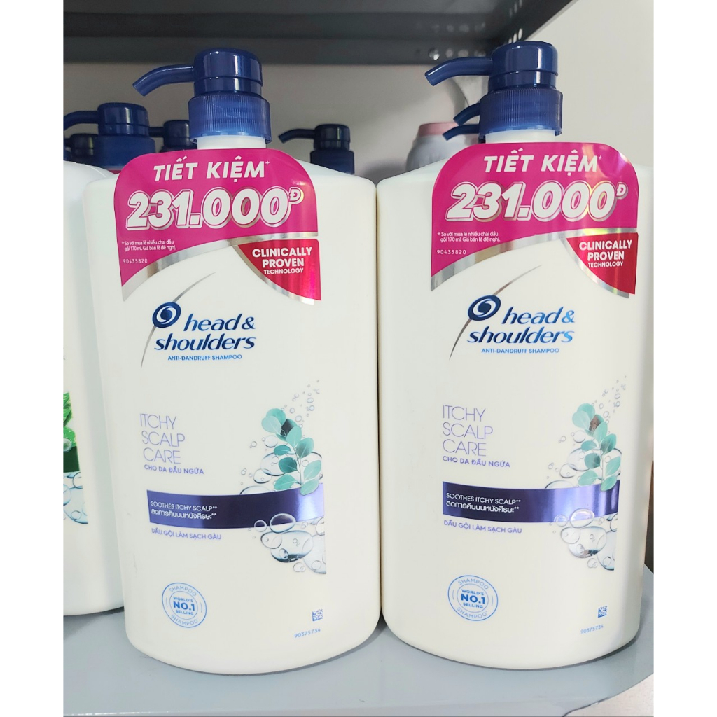 Dầu gội Head & Shoulders cho da đầu ngứa 625ml