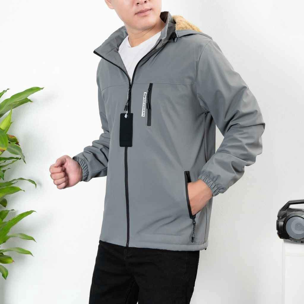 Áo gió lót LÔNG CỪU nam nữ, áo khoác gió nam nữ lót lông cừu siêu ấm XUẤT XỊN chống nước, chống gió siêu ấm hàng loại 1