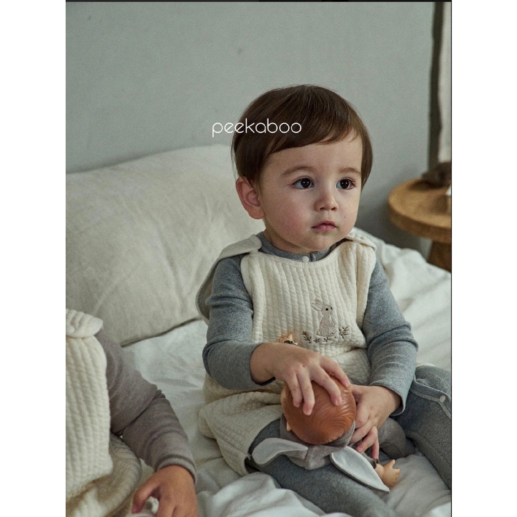 |PEEKABOO| TÚI NGỦ THỎ THÊU