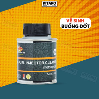 Vệ sinh buồng đốt, kim phun xe máy gulf western oil 70ml nhập khẩu cao cấp