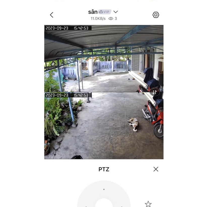Camera 2 Mắt Ngoài trời RABITCAM 2K, XEM 2 MÀN HÌNH cùng lúc, xoay 360 độ,xem đêm có màu, BH 12 tháng