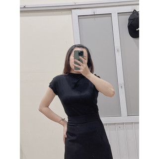 Áo thun tăm cổ 3p ( ảnh thật chủ shop mặc cuối)